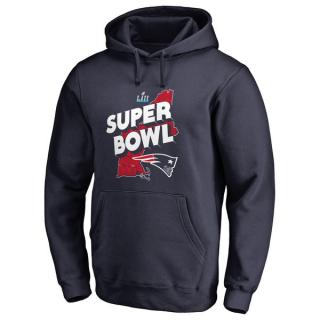 Sudadera New England Patriots \"SBLII\" - Negra 4