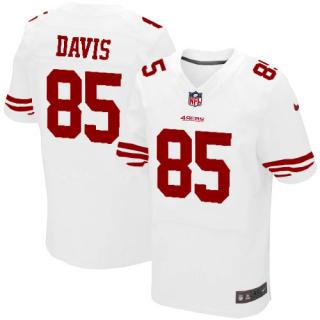 Vernon Davis, San Francisco 49ers - White