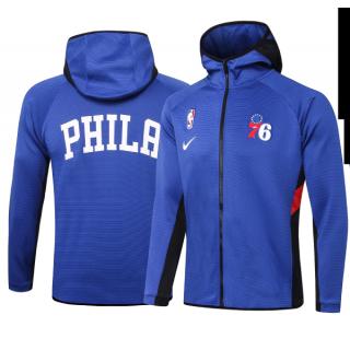 Chaqueta con capucha Philadelphia 76ers - Blue