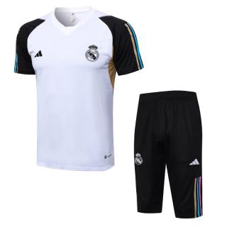 Kit Entrenamiento Real Madrid 2023/24 (Blanca)