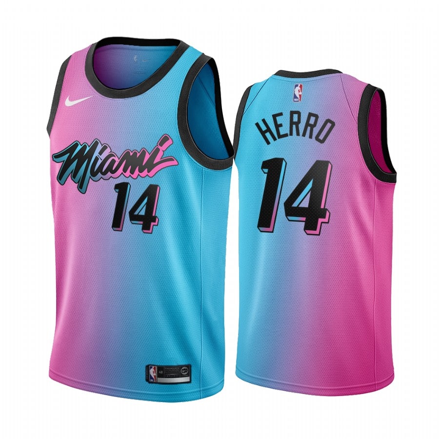 Tyler Herro, Miami Heat 2020/21 - City Edition [reydecamisetas-] - €23.