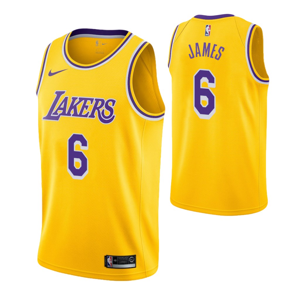 LeBron James #6, Los Angeles Lakers - Icon [reydecamisetas-7073] - €23