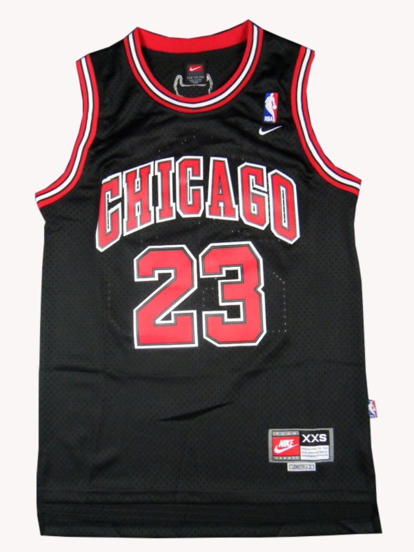 Michael Jordan, Chicago Bulls [Negra] ReyDeCamisetas - Camisetas de fútbol baratas