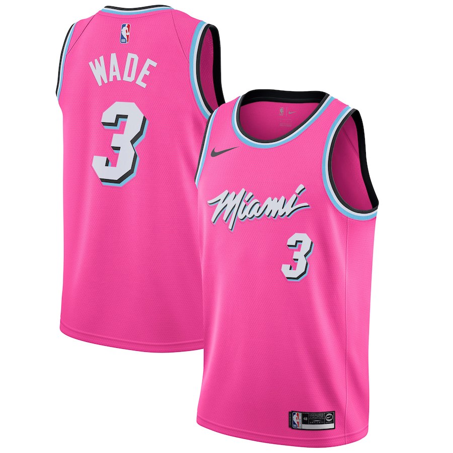 Dwyane Wade, Miami Heat 2018/19 Earned Edition [reydecamisetas6710